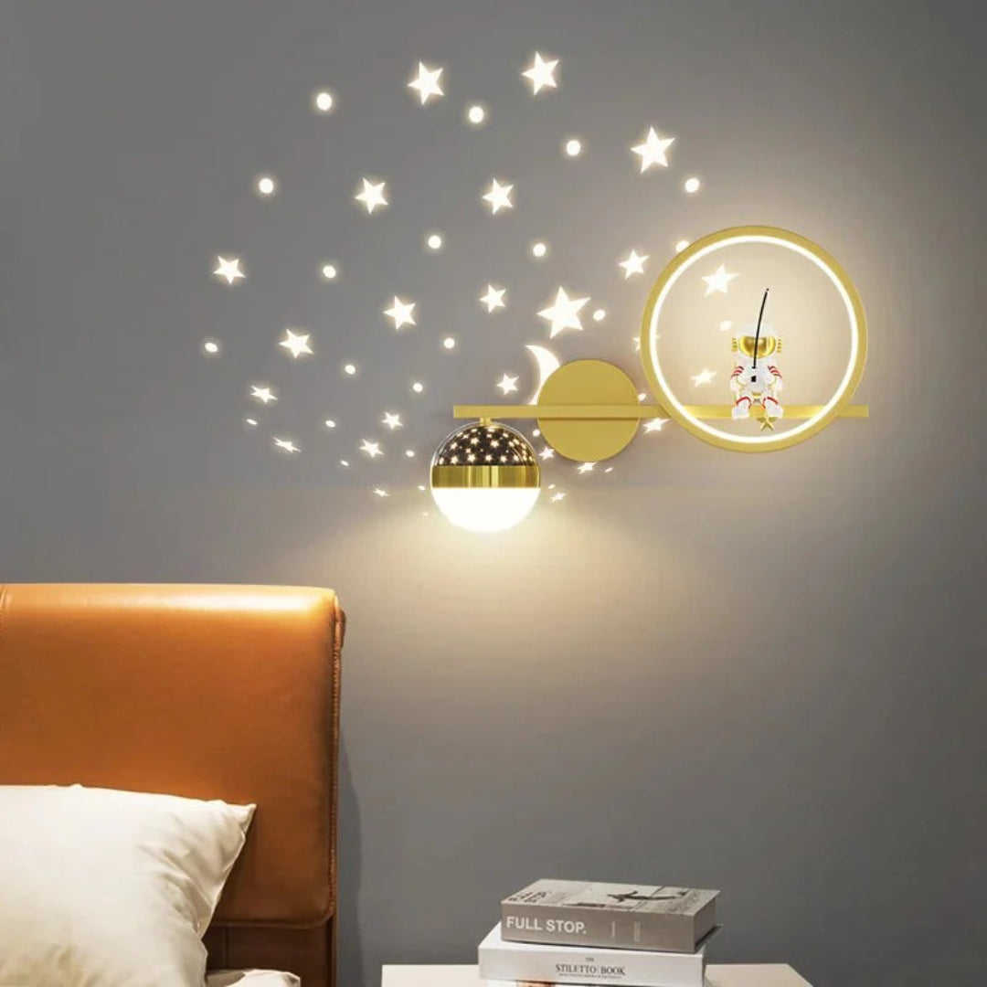 Astronaut Star Projector Night Light for Children's Room
