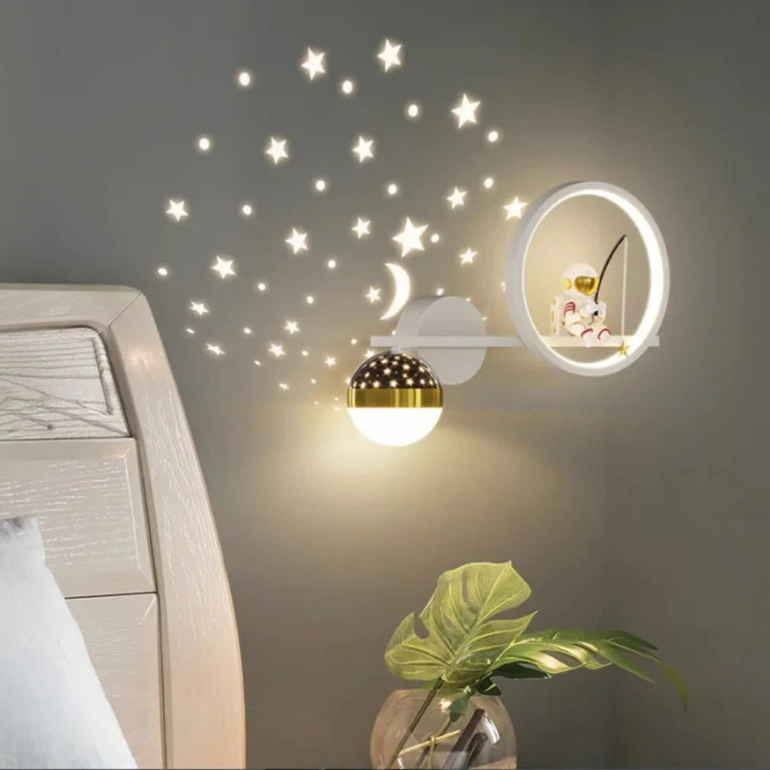 Astronaut Star Projector Night Light for Children's Room
