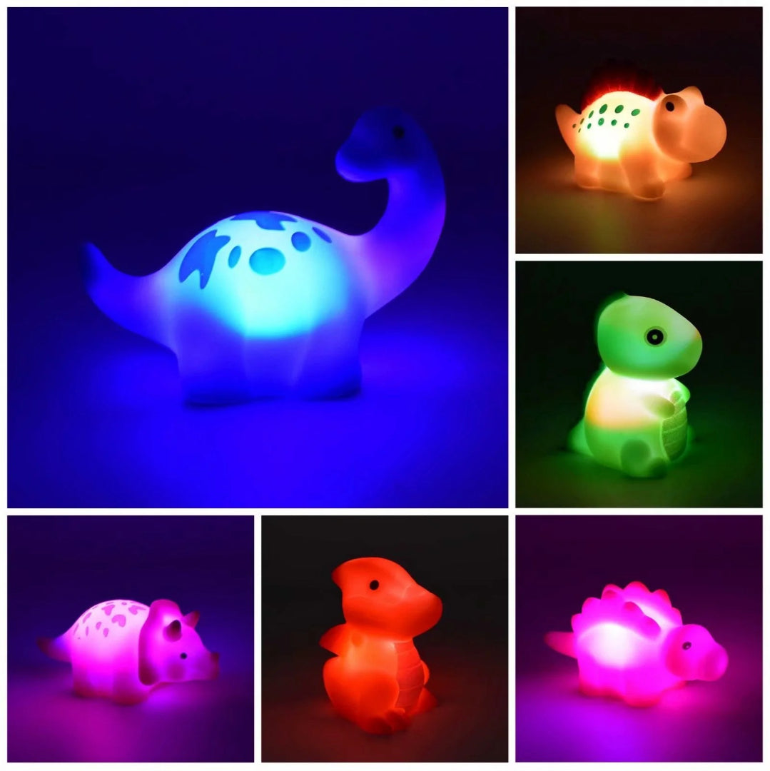 Illuminated Dinosaur Bath Toy - LED Water Play