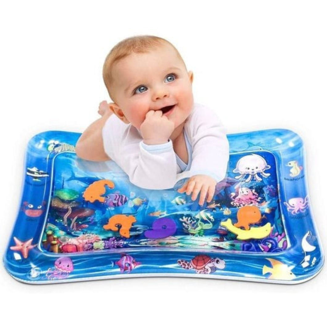 Wasserspielmatte für Säuglinge – Fesselndes sensorisches Bauchzeit-Erlebnis