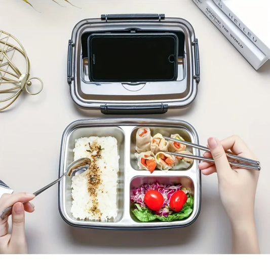 Luftdichte BPA-freie Edelstahl Bento Lunchbox