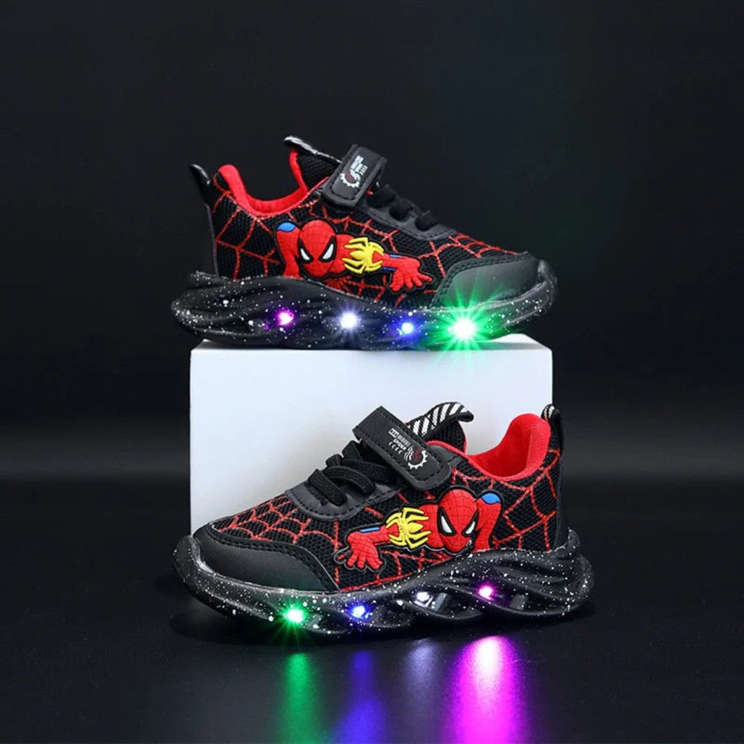 LED Leuchtende Sneaker für Kinder mit lustigen Drucken