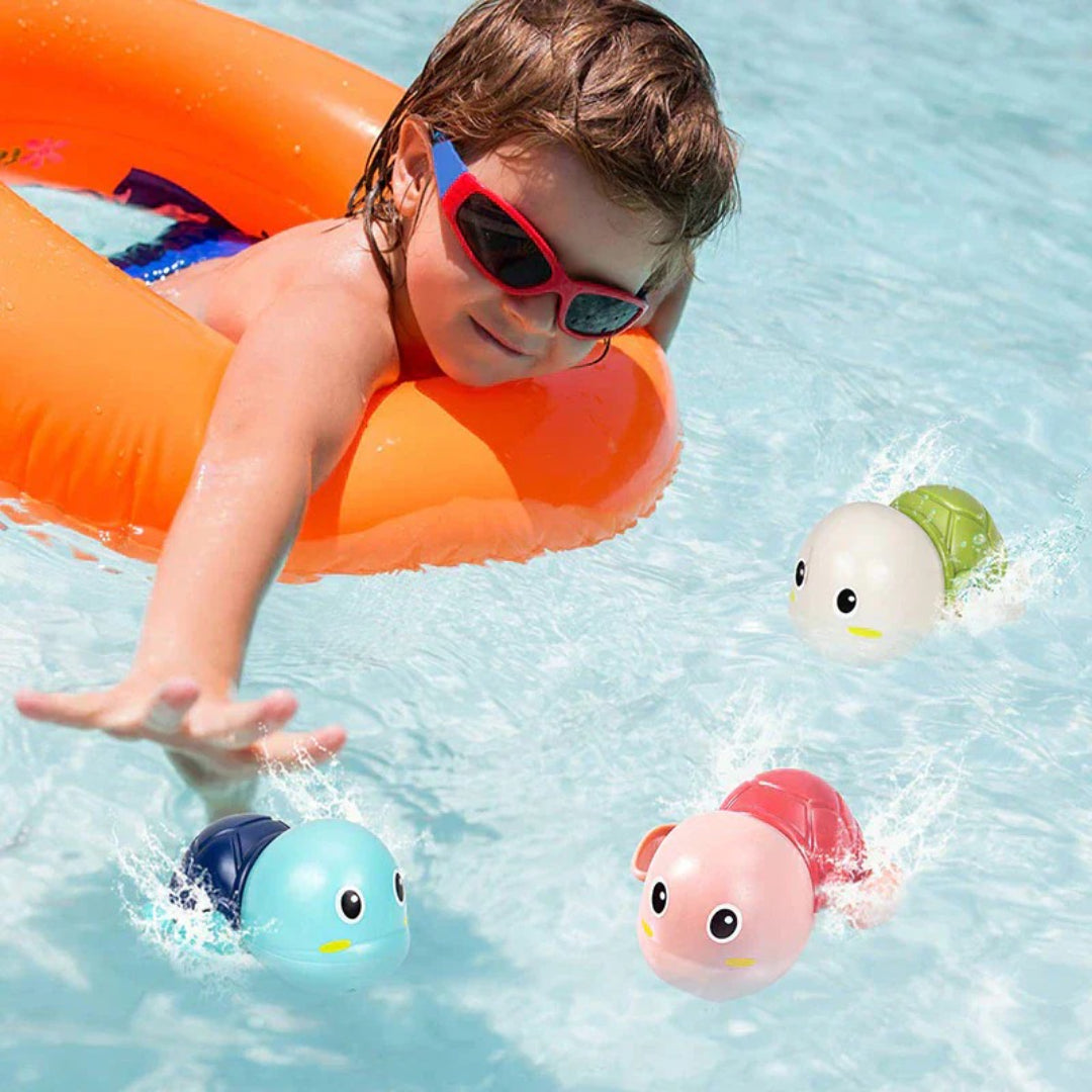 Floating Sea Animal Bath Toy Set