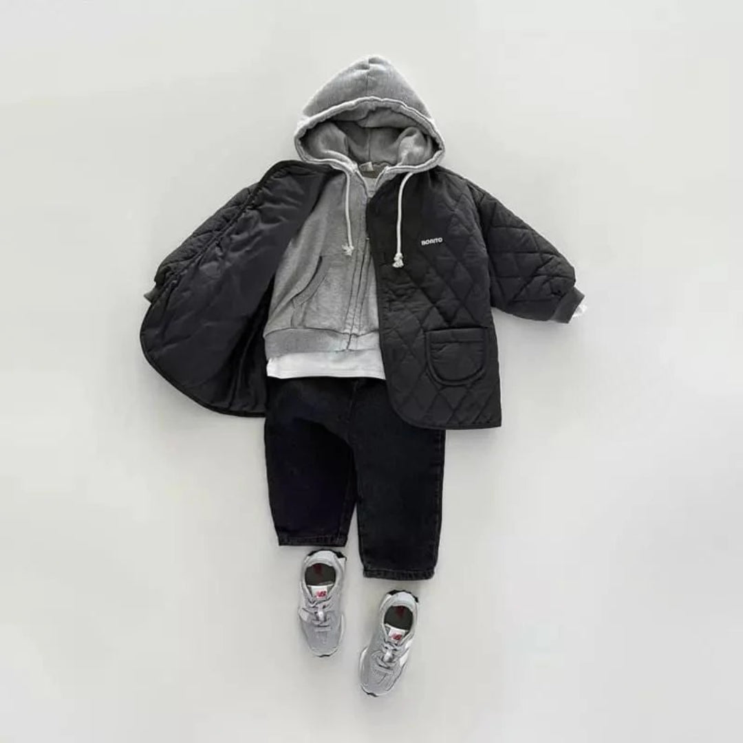 Unisex Kids' Quilted Jacket