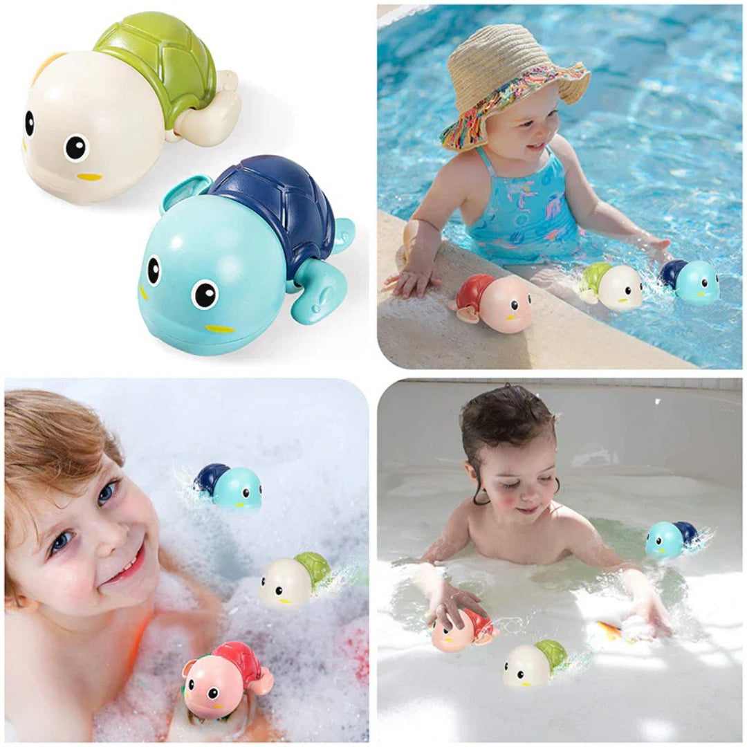 Floating Sea Animal Bath Toy Set