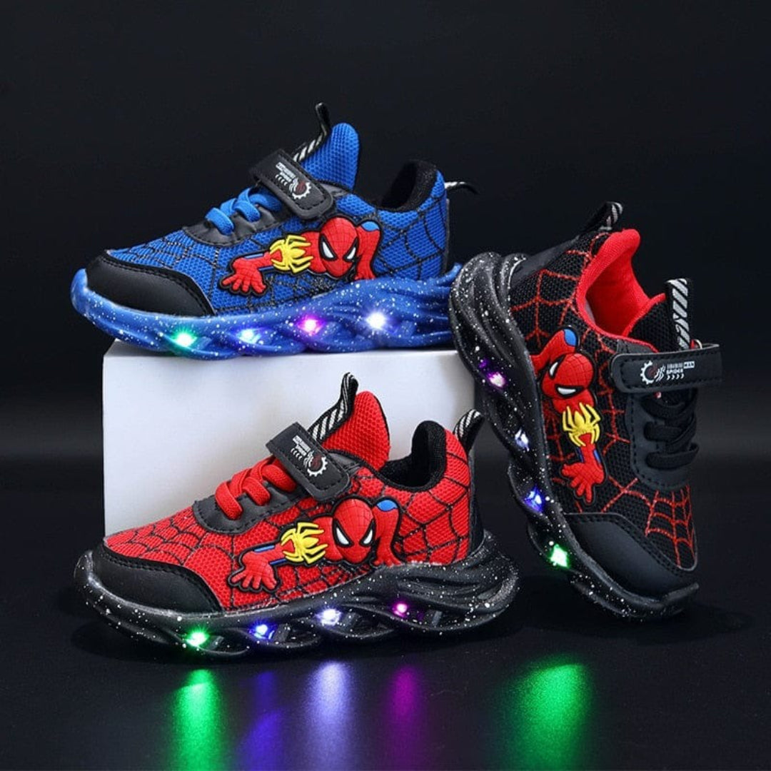 LED Leuchtende Sneaker für Kinder mit lustigen Drucken