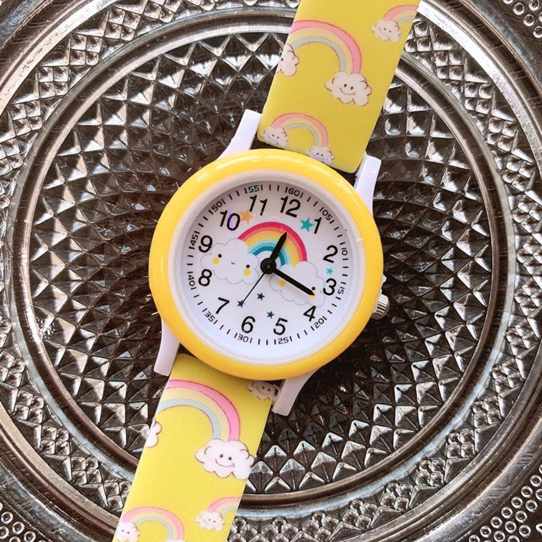 Unisex Analoge Regenbogen Uhr