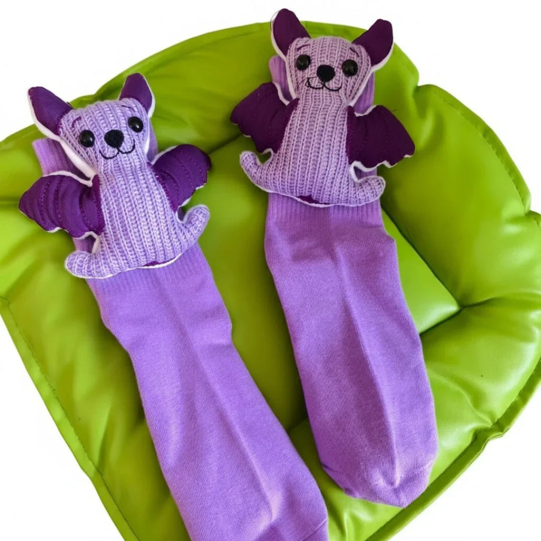 Cozy 3D Animal-Inspired Slipper Socks with Non-Slip Sole