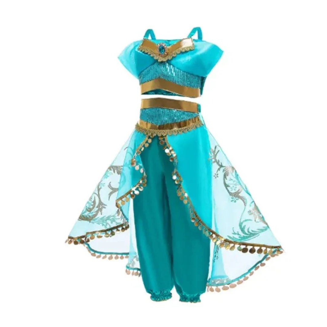 Verzauberndes Deluxe-Prinzessin-Outfit für Kinder