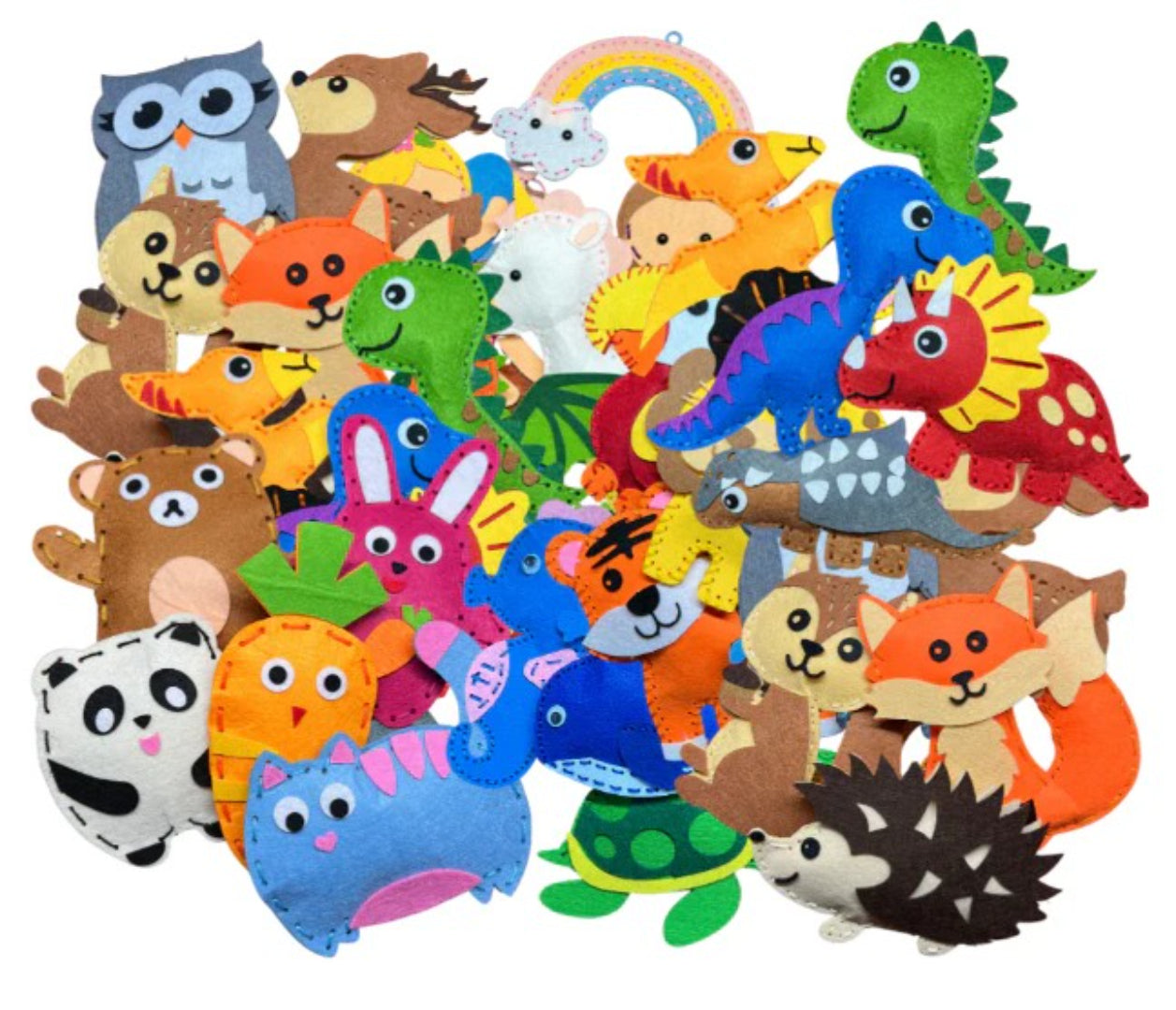 Beginner DIY Felt Animal Sewing Kit
