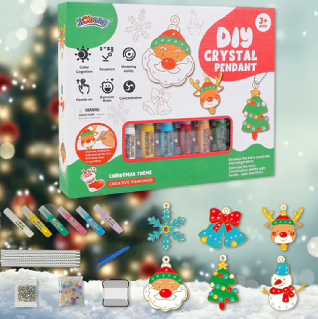 DIY Jewelry Set: Crystal Pendant Craft Kit