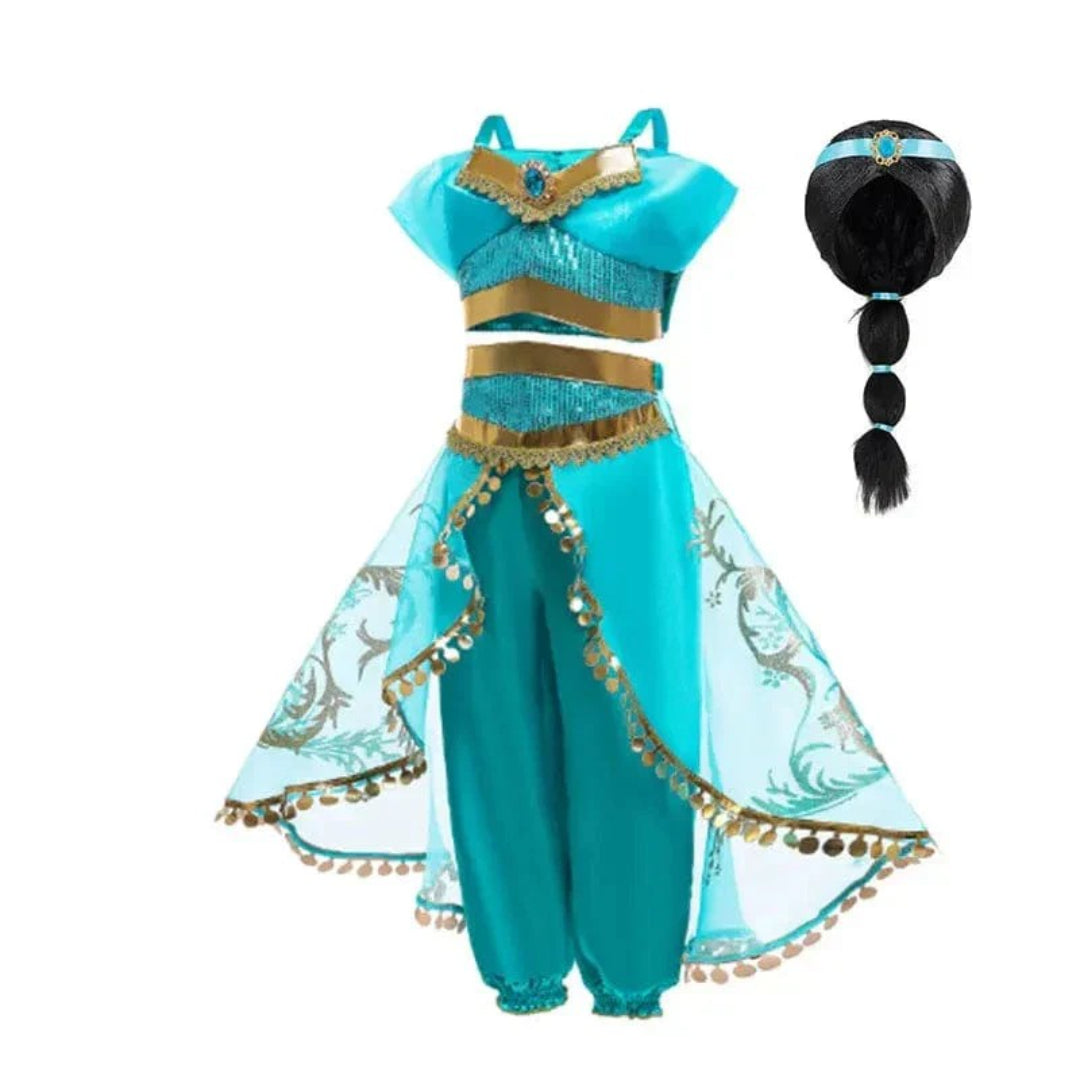 Verzauberndes Deluxe-Prinzessin-Outfit für Kinder