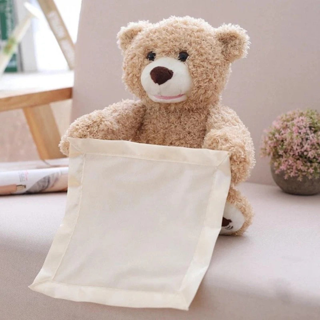 Peek-a-Boo Bear: Interactive Talking Plush Toy