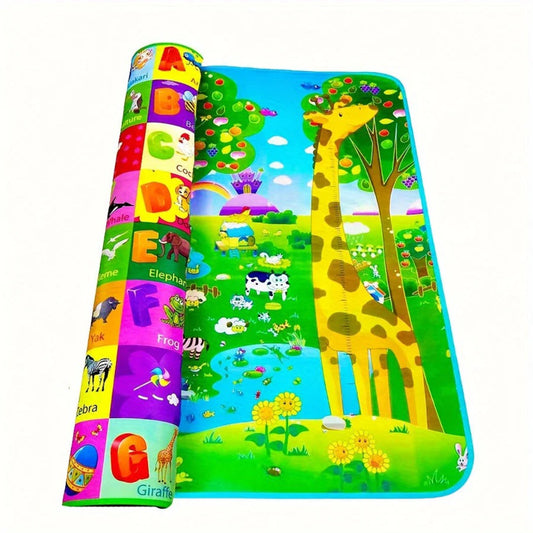 Double-sided Non-slip Foam Play Mat for Infants - 180x120 cm
