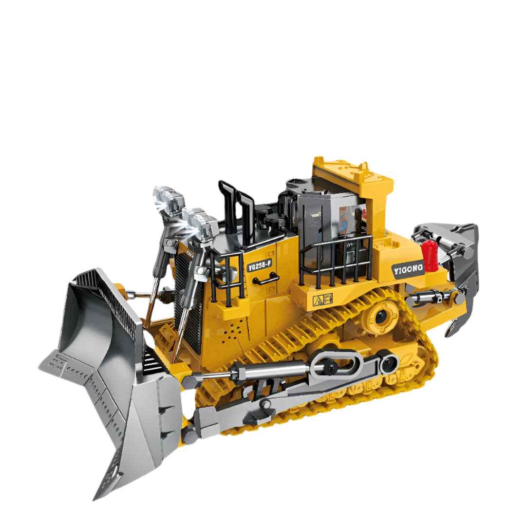 Hydraulically remote-controlled toy car