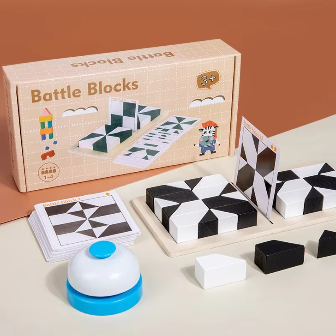 Taschenformat Zwei-Farben Logikspiel für Kinder