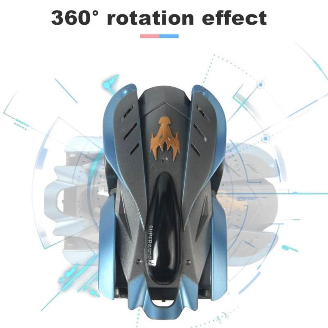 Wall-Climbing RC Stunt Car - Defy gravity with exciting wall and ceiling driving!