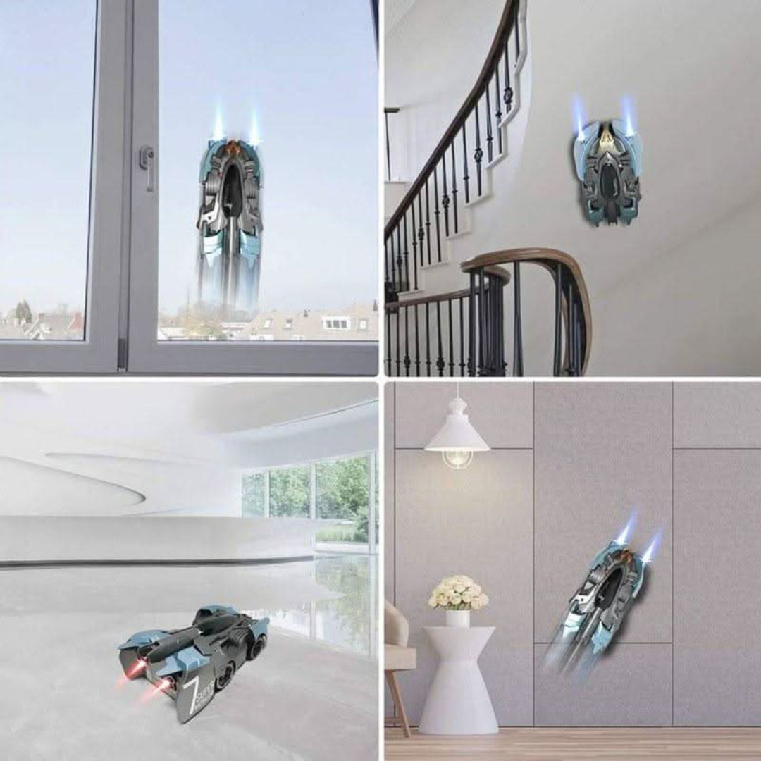Wall-Climbing RC Stunt Car - Defy gravity with exciting wall and ceiling driving!