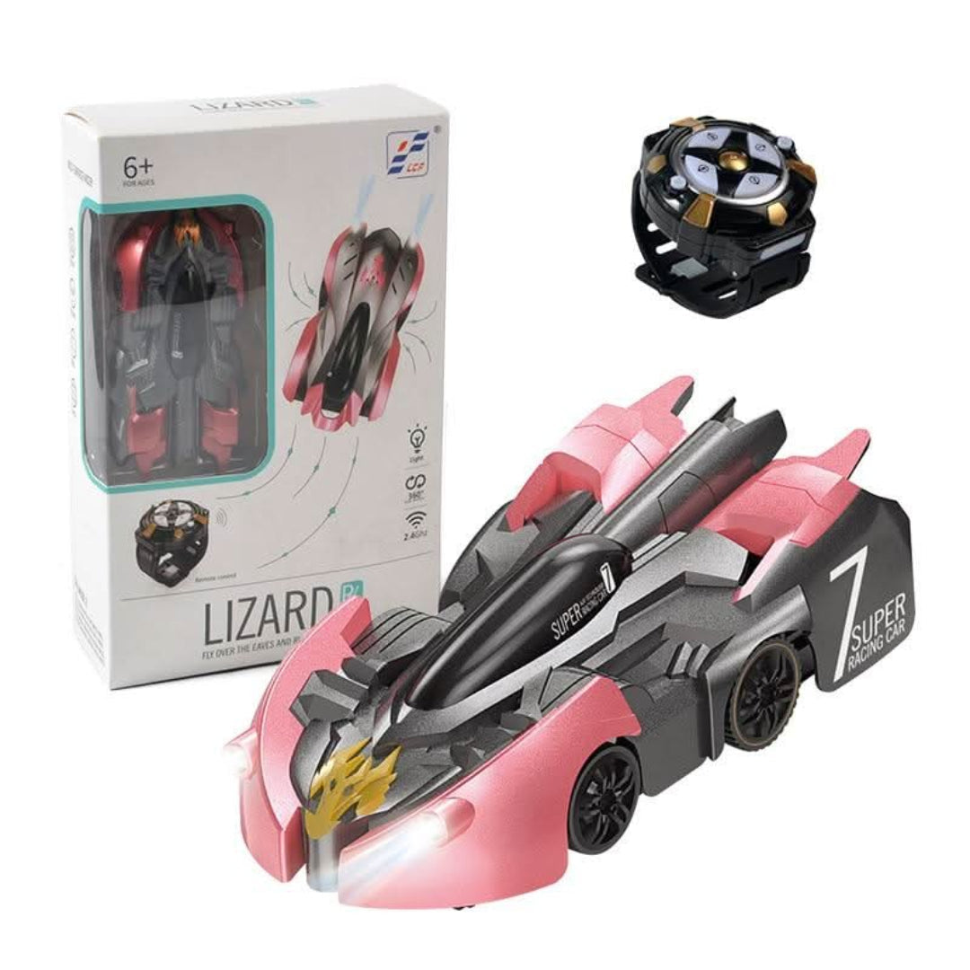 Wall-Climbing RC Stunt Car - Defy gravity with exciting wall and ceiling driving!