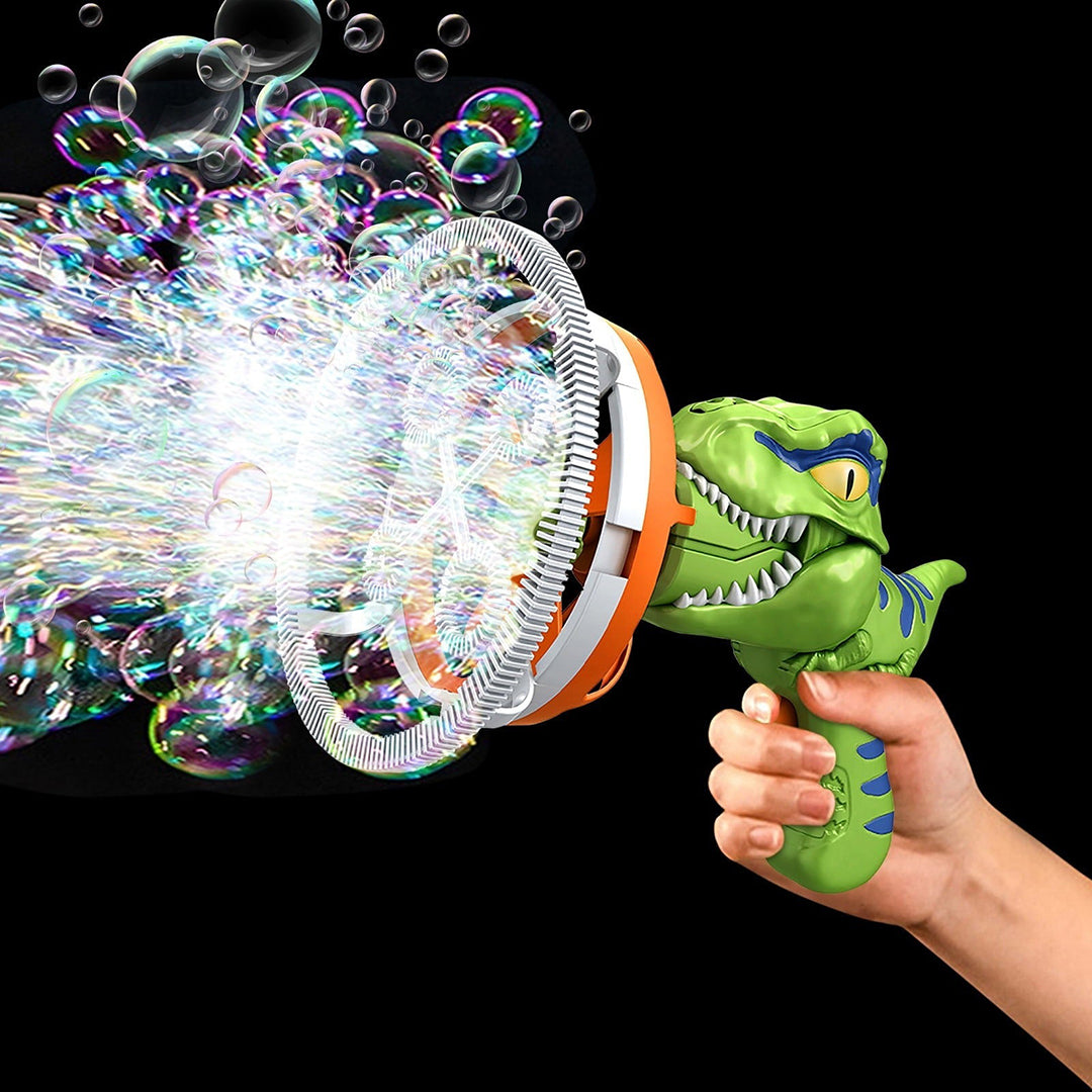 Dinosaurier Seifenblasen-Blaster – Spaß im Freien für Kinder