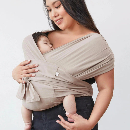 Ergonomically designed baby wrap