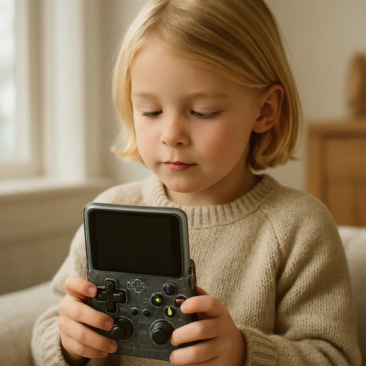 Portable HD game console with 25,000 built-in games