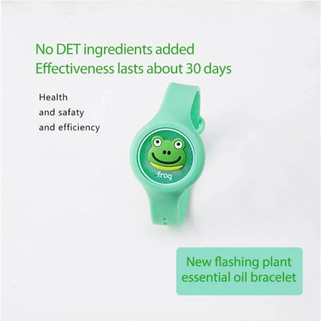 Natürliches DEET-freies Mückenabwehr-Armband für Kinder