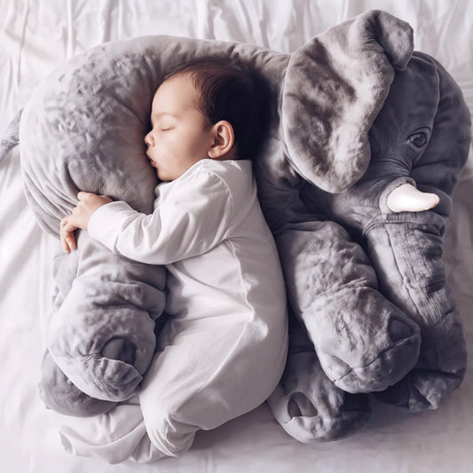 Ultra-Soft Plush Elephant Pillow – Perfect for Infants and Children