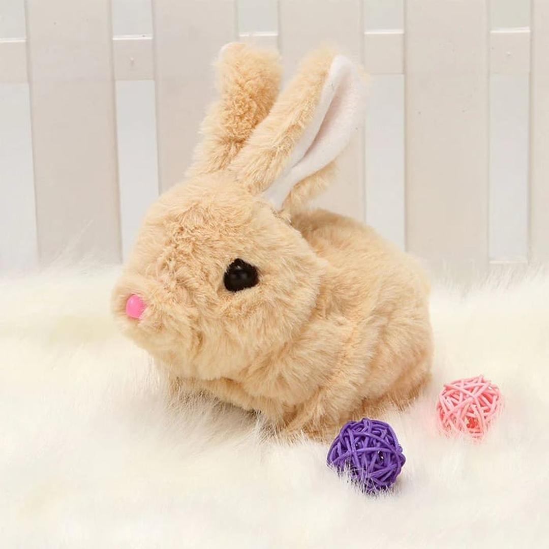 Interaktiver Plüsch-Osterhase – Spaßspielzeug für Kinder