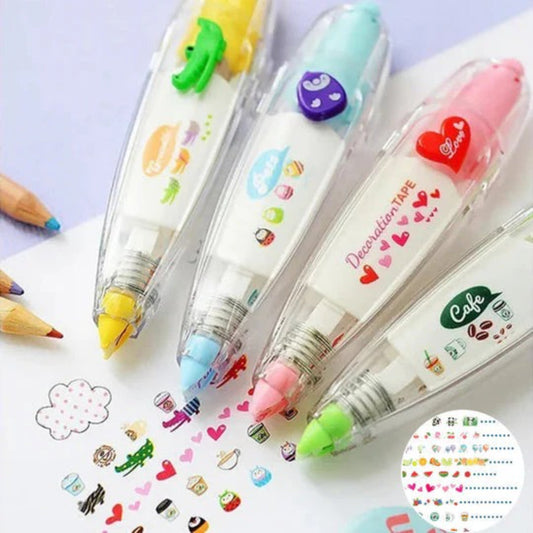 Charming Decorative Pen Set - Cute School Supplies