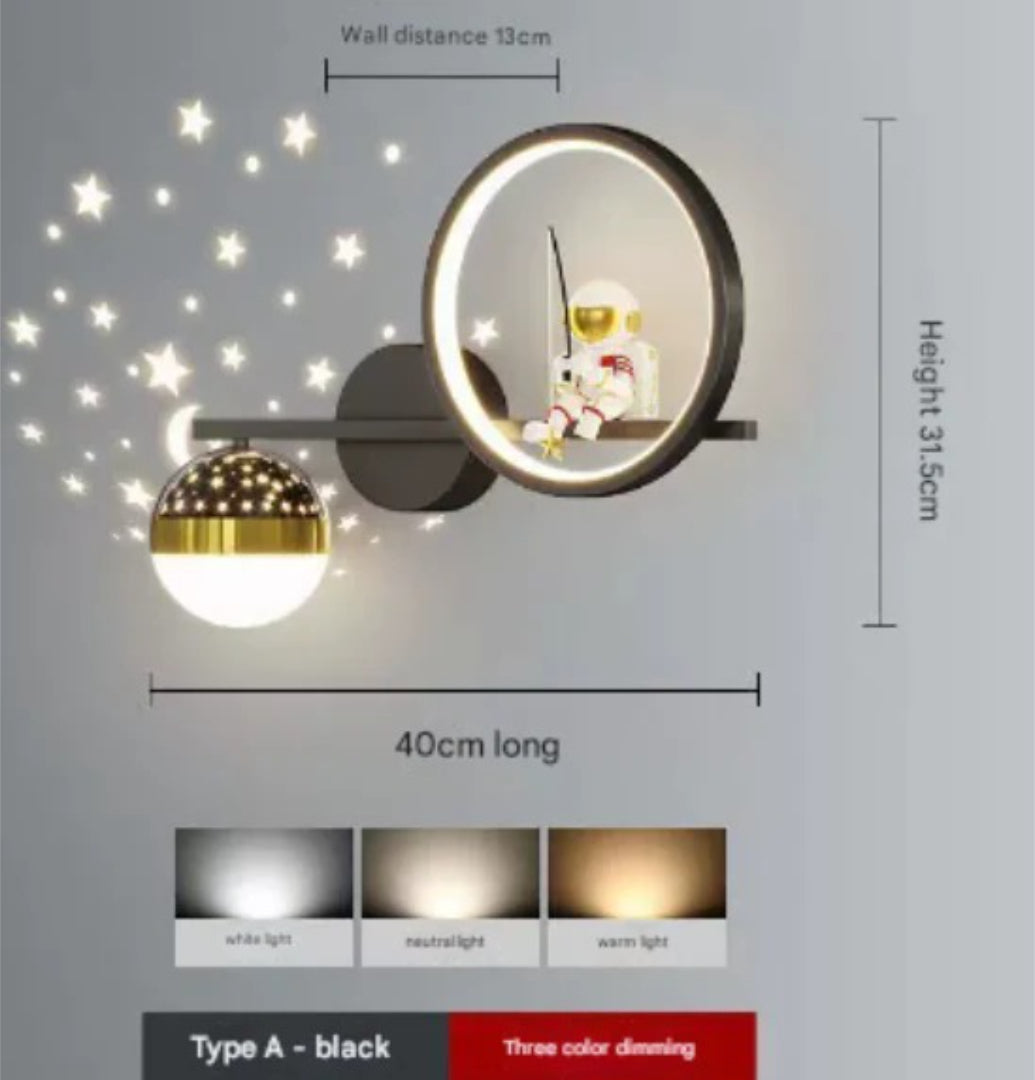 Astronaut Star Projector Night Light for Children's Room