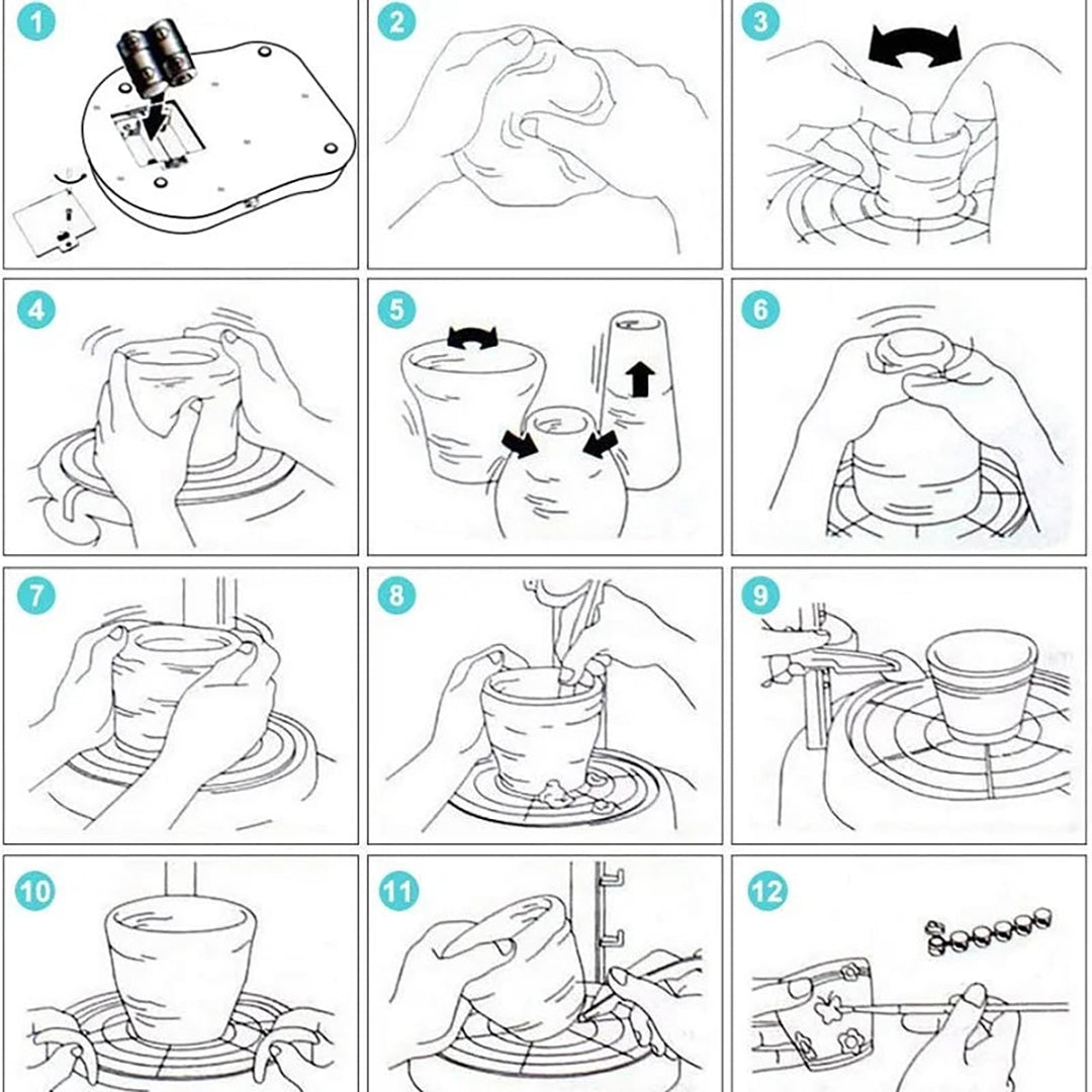 Pottery Set for Kids – Unleash Creativity with Clay