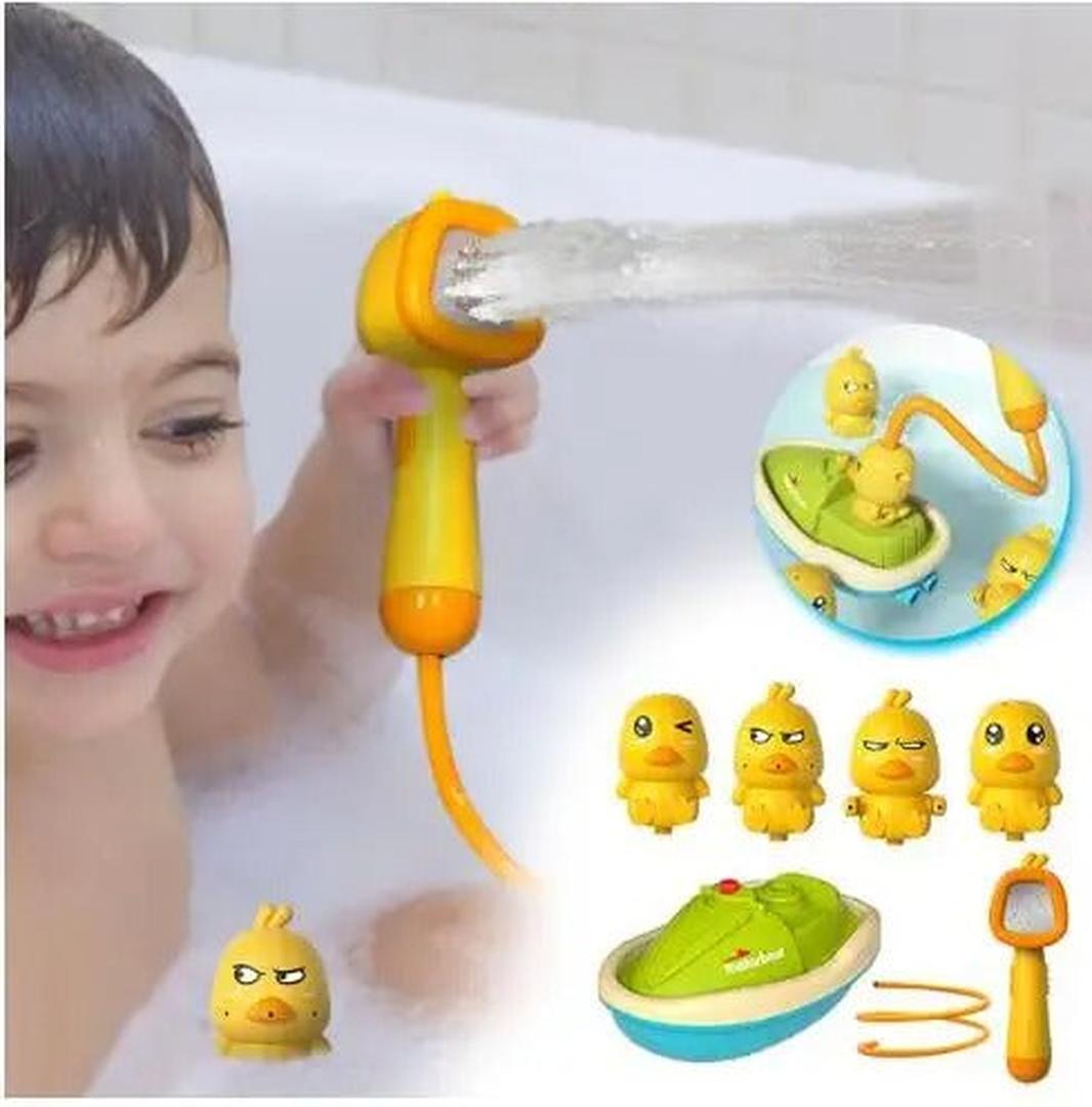 Fountain and shower duck