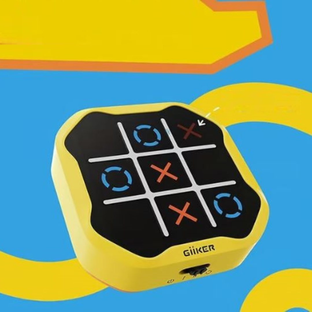 Tragbares Elektronisches Tic Tac Toe Spiel – Lustige Logik-Herausforderung für Kinder