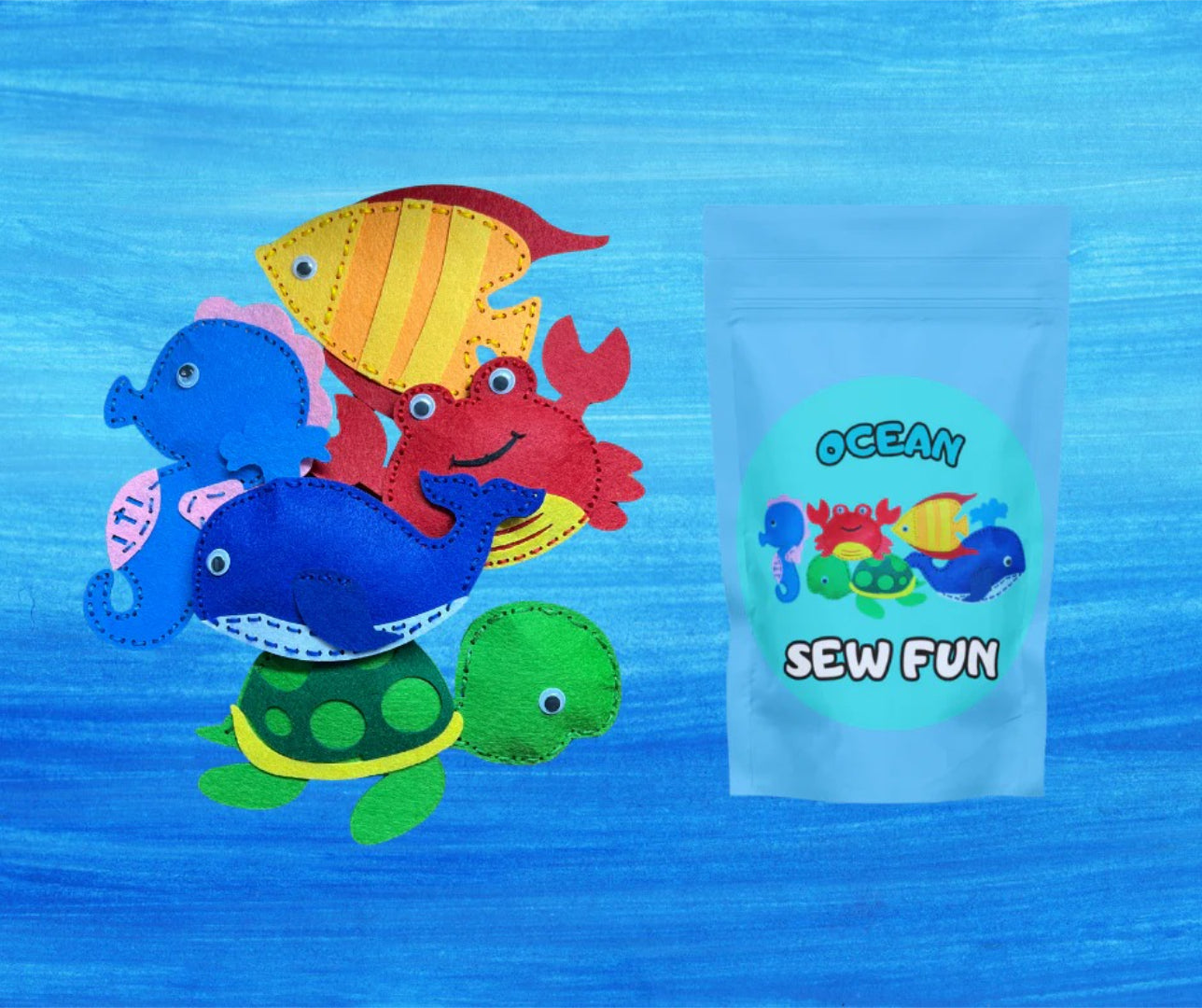 Beginner DIY Felt Animal Sewing Kit