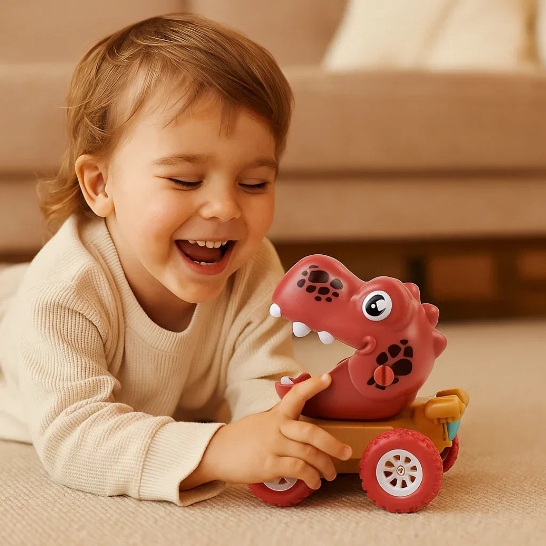 Friction-powered Dinosaur Monster Truck