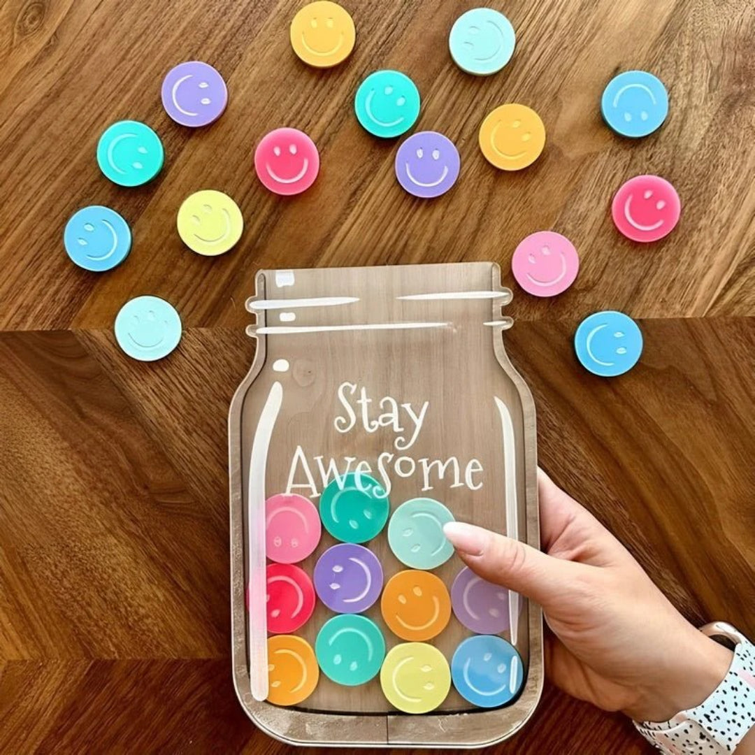 Motivation Jar, Success Board, and Behavior Tracker