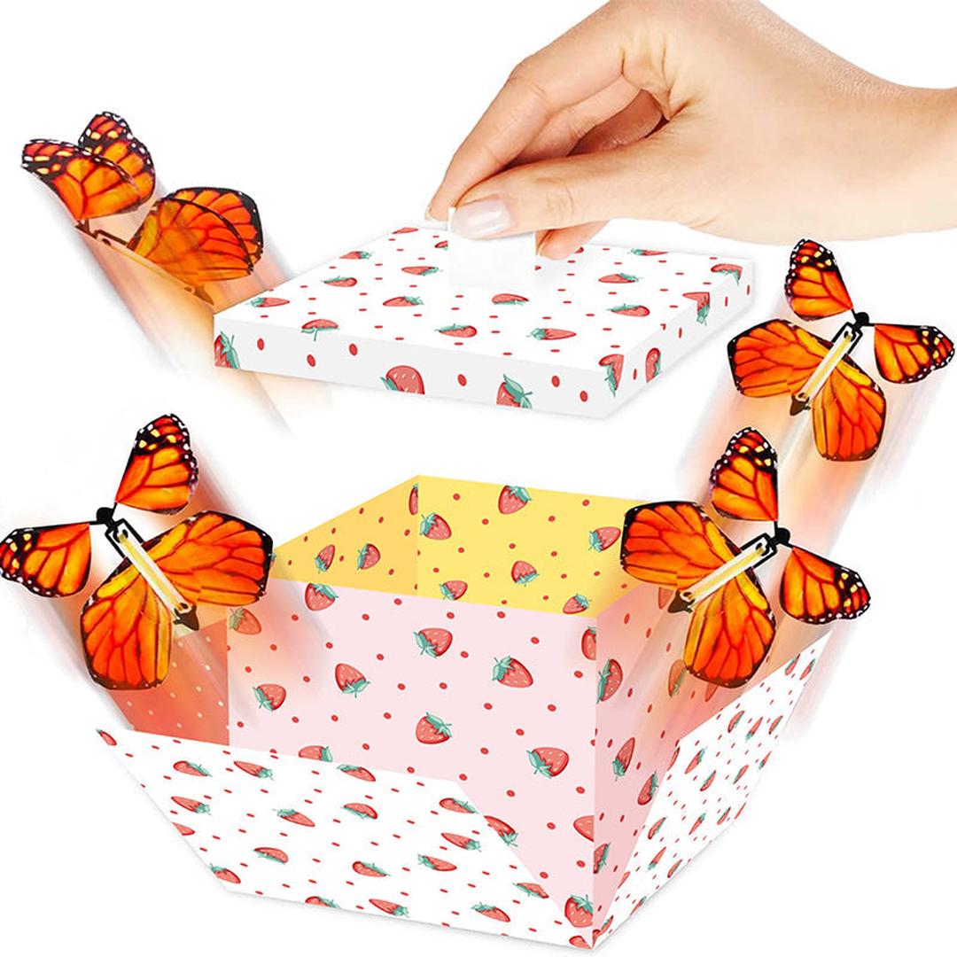 Wind-Up Magic Butterfly Set - Flying Butterflies