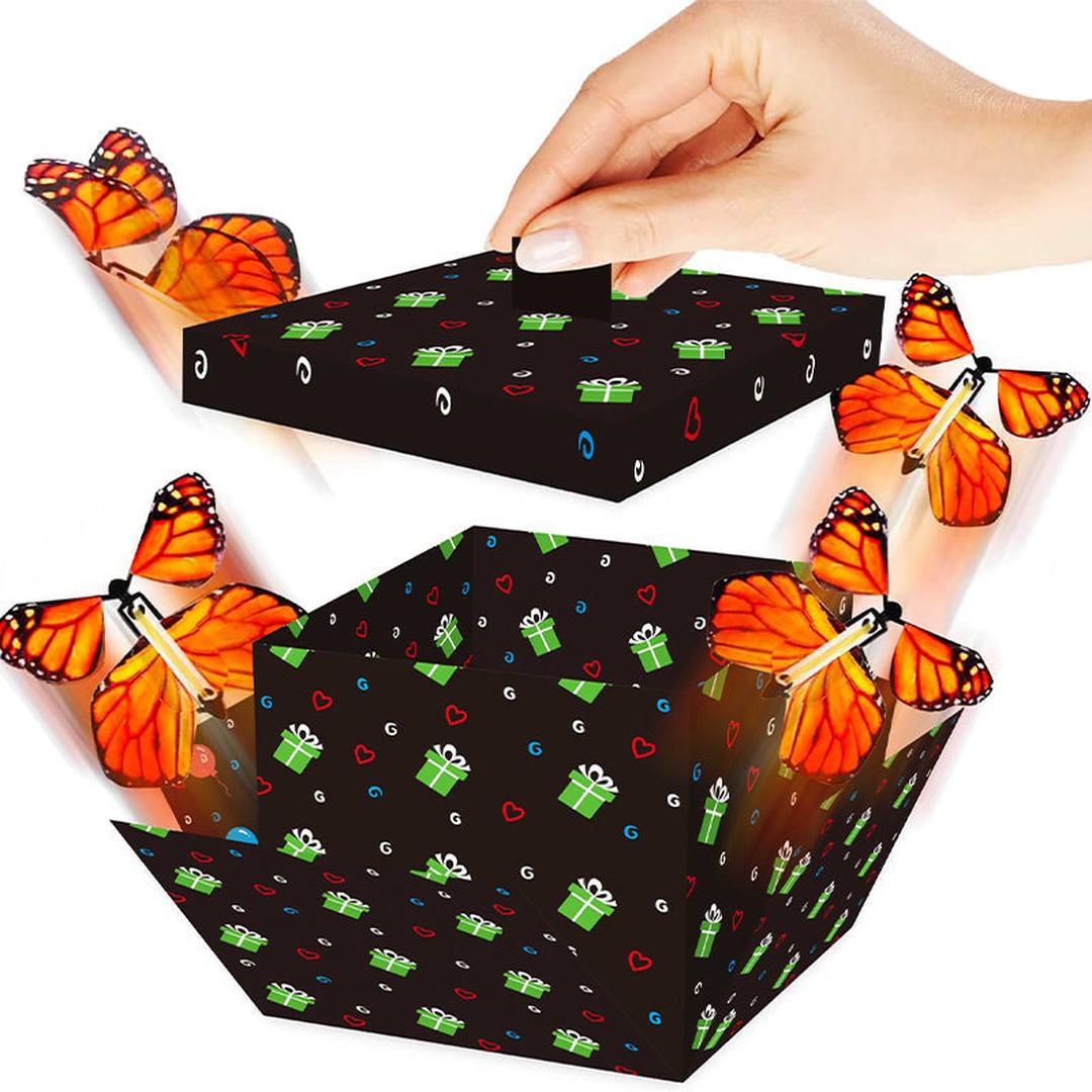 Wind-Up Magic Butterfly Set - Flying Butterflies