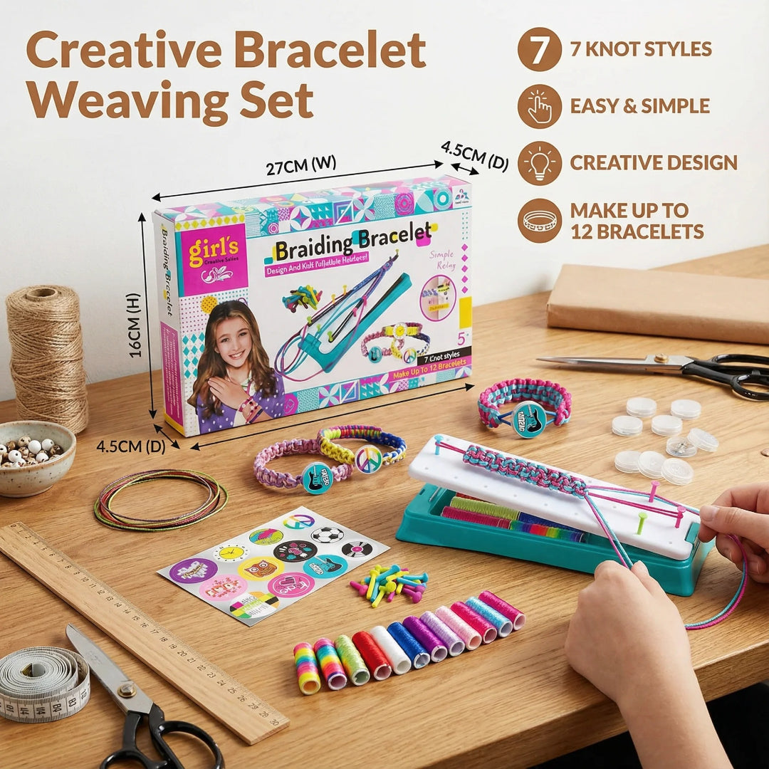 DIY Bracelet Weaving Kit