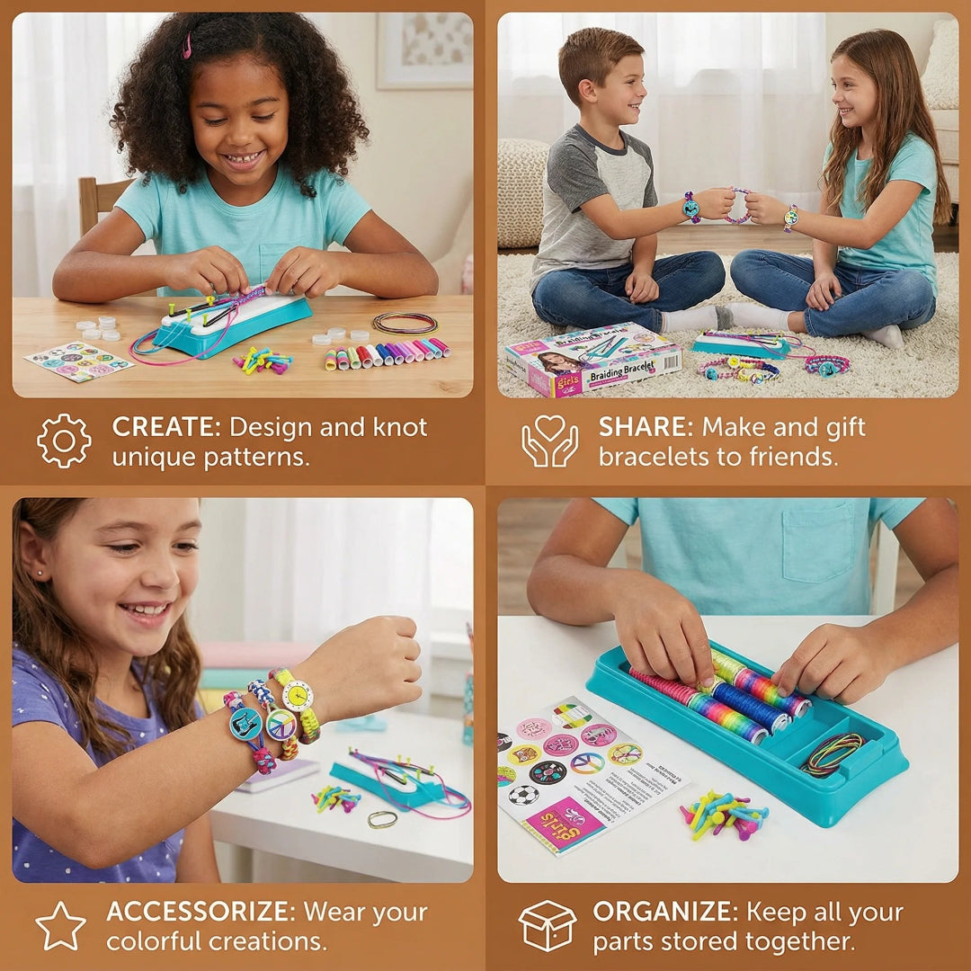 DIY Bracelet Weaving Kit