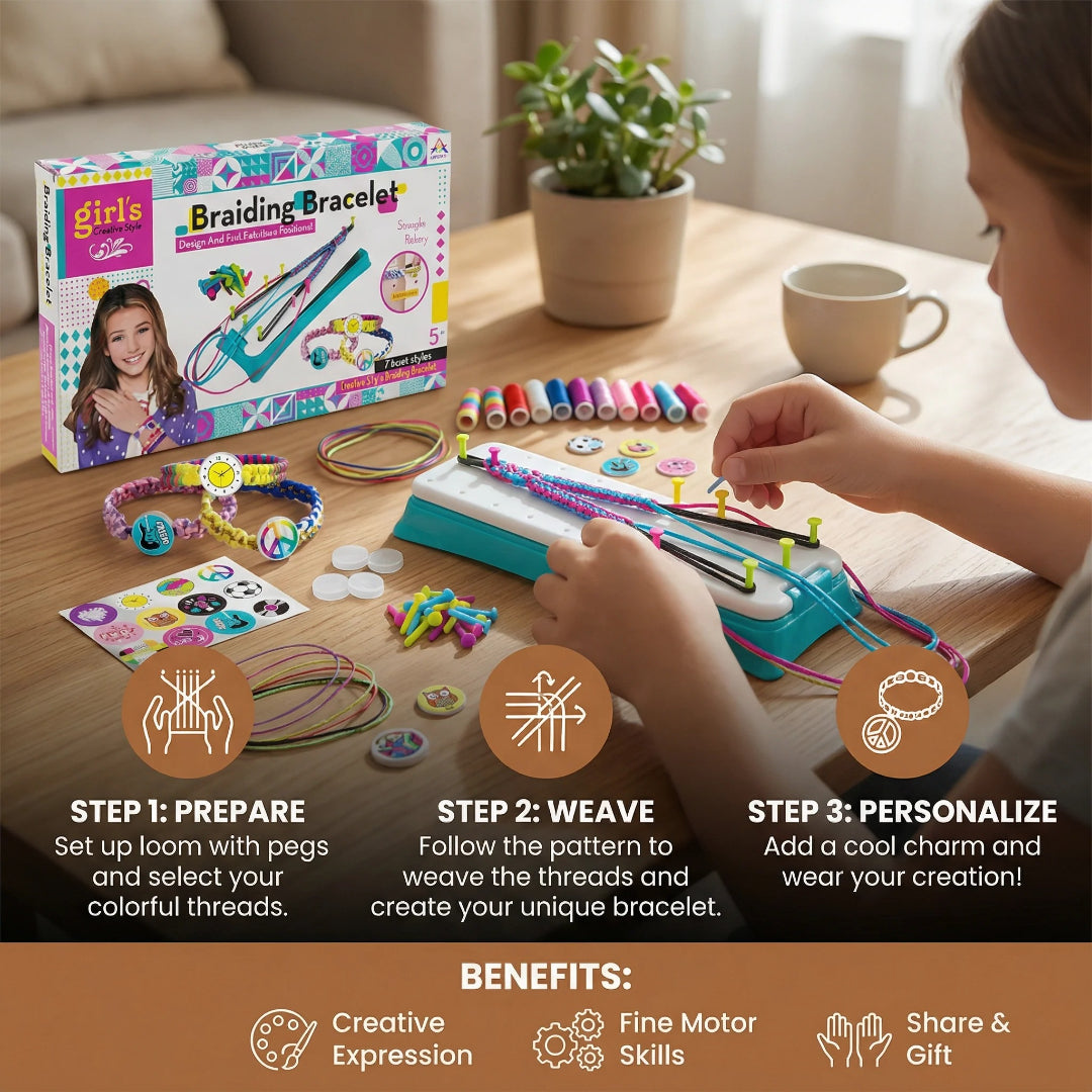 DIY Bracelet Weaving Kit
