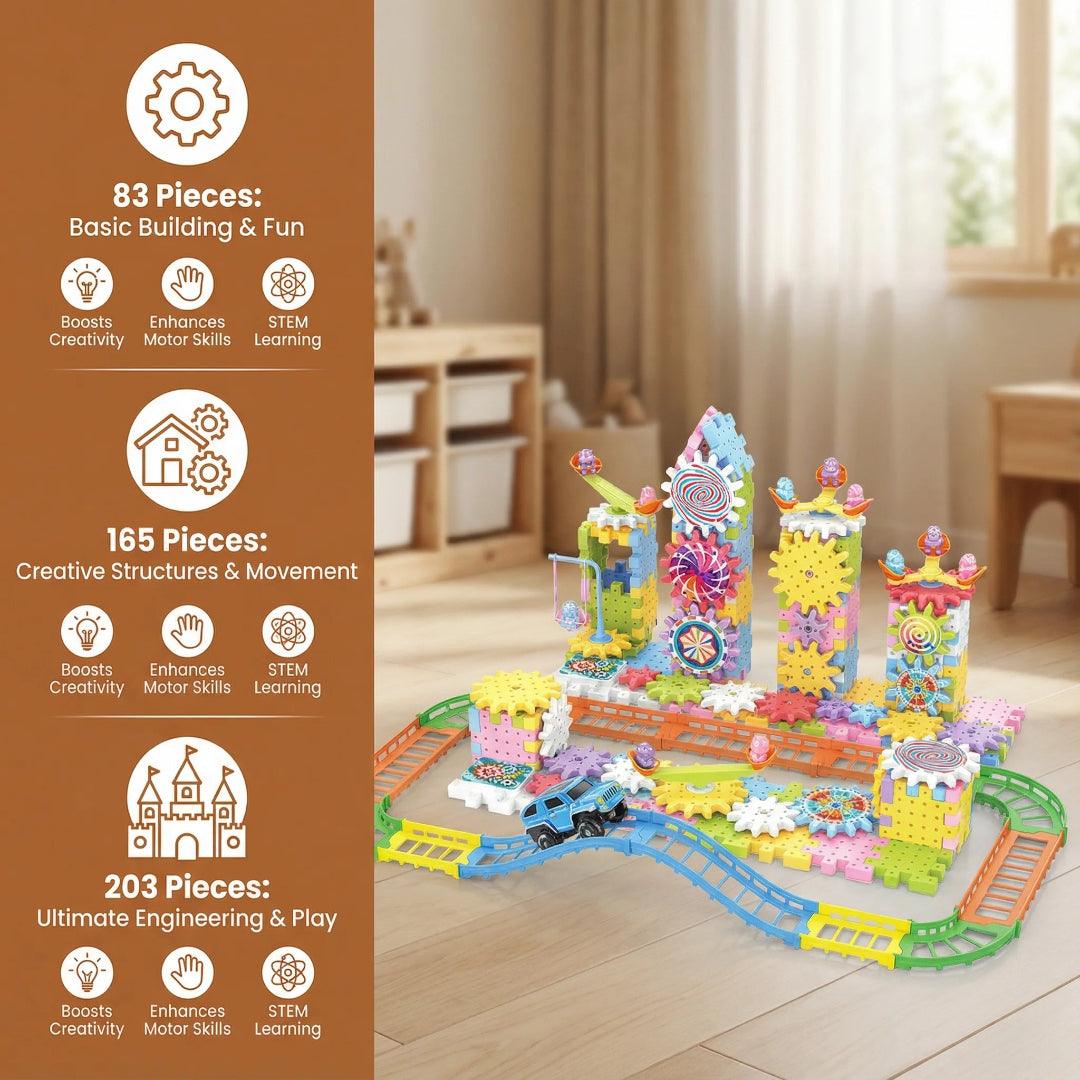 Construction Toy Gear Kit