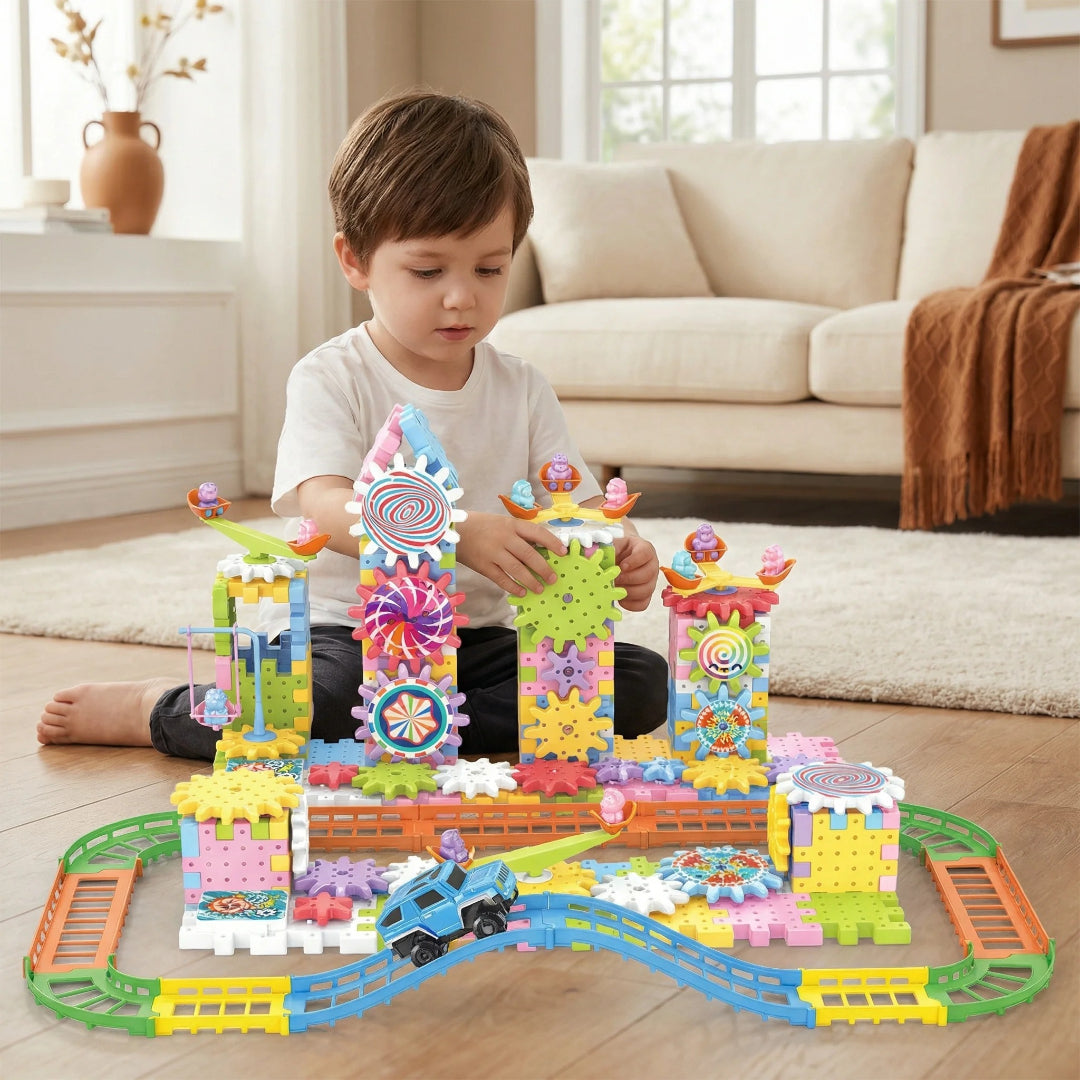 Construction Toy Gear Kit