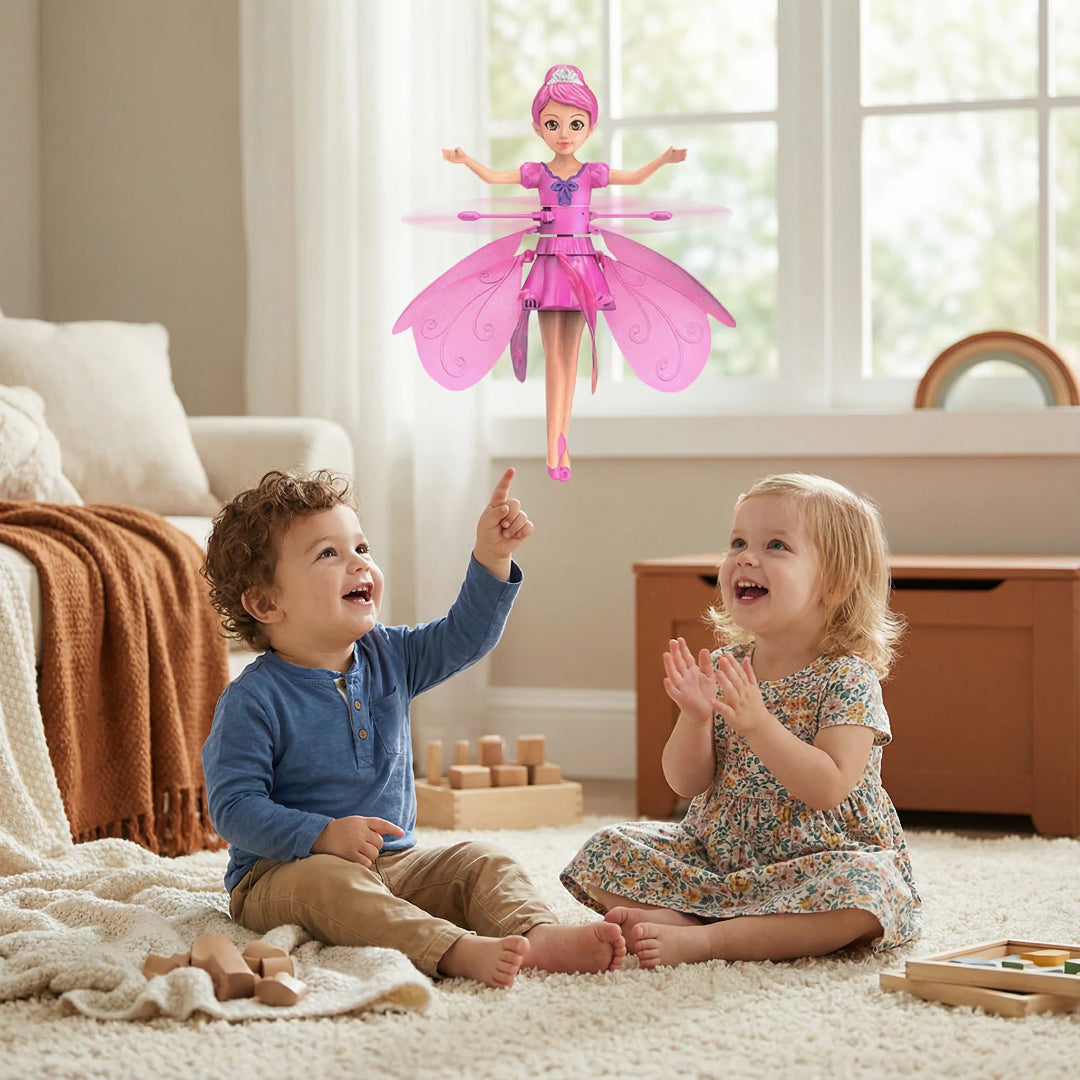 Verzauberte fliegende Feenpuppe