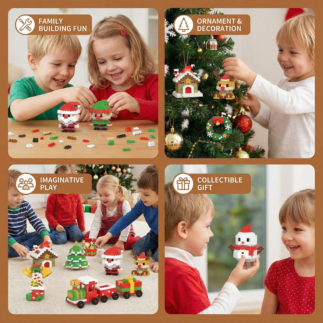 Block Weihnachtsfiguren: Innovatives Bau-Set