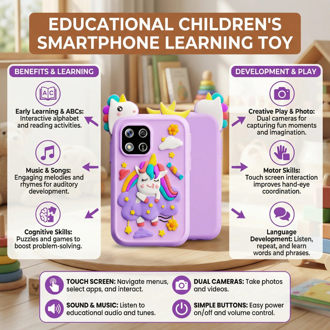 Kids' Educational Toy Smartphone