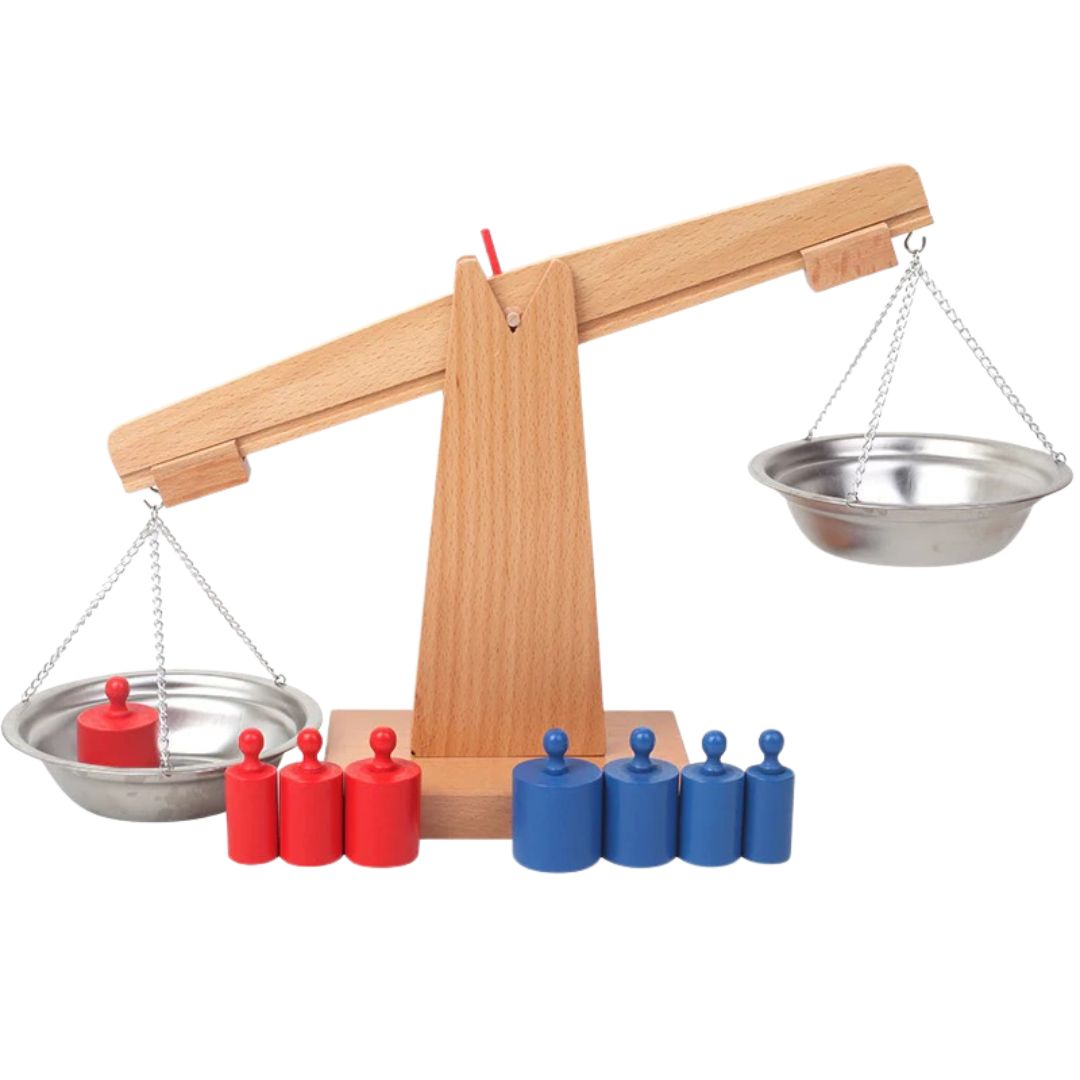 Montessori Weight Set – Engaging, Sensory Learning for Children