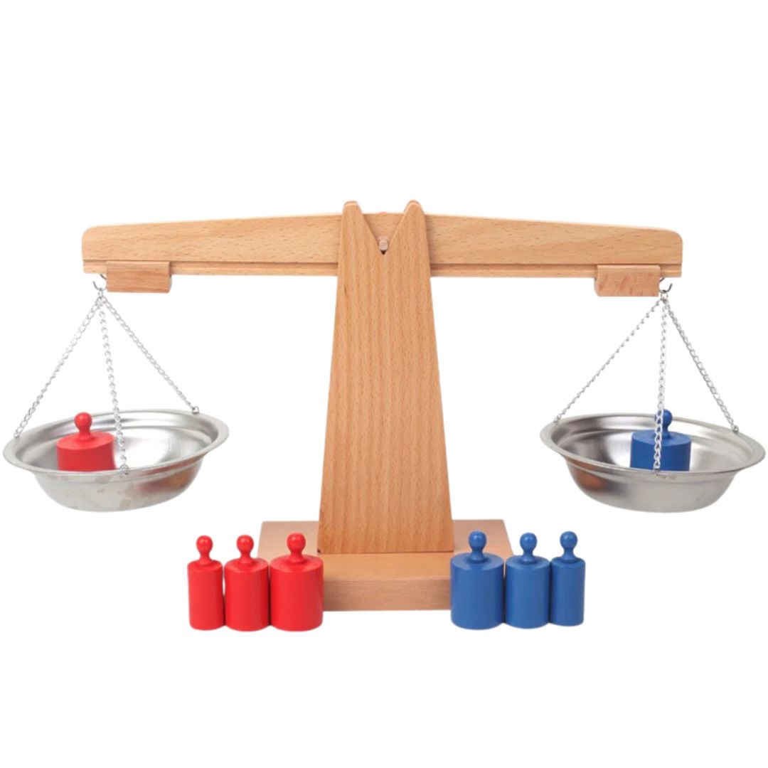 Montessori Weight Set – Engaging, Sensory Learning for Children