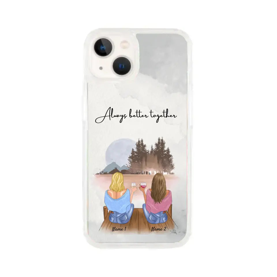 Best sisters ever - Customized Phone Case (2-4 women)